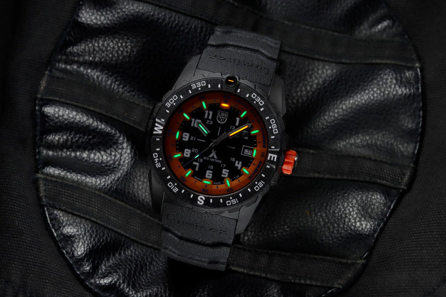 Luminox Bear Grylls Survival Mountain XB.3739 Herren Armbanduhr Orange • Saphirglas • CARBONOX™-Gehäuse, Bild 11