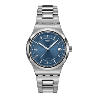 Swatch Sistem 51 Irony YIS435G Shimmer At Dusk Herrenuhr Blau • Automatikwerk SISTEM51 • Leuchtzeiger, Bild 4