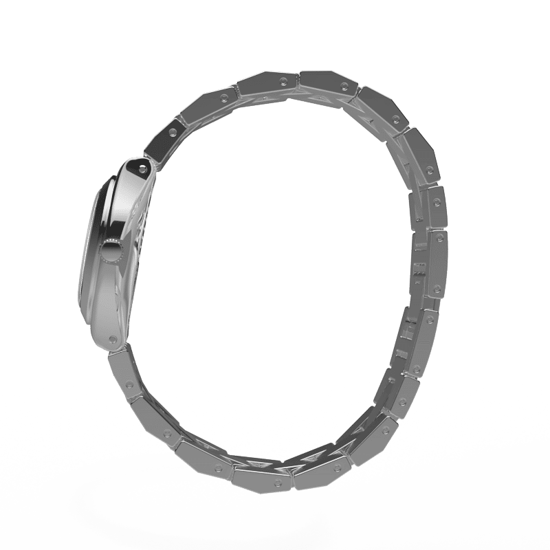 Swatch Irony XS YSS300G Damenuhr Silber • Poliertes Edelstahlgehäuse • Triple-Link-Armband, Bild 6