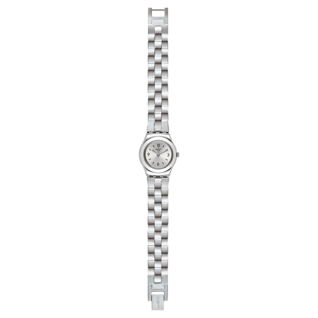 Swatch Irony XS YSS300G Damenuhr Silber • Poliertes Edelstahlgehäuse • Triple-Link-Armband, Bild 4