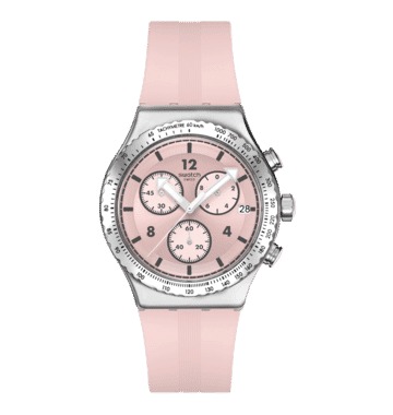Swatch Irony Chrono New YVS532 Damen • Chronograph • Poppingly Pink, Bild 2