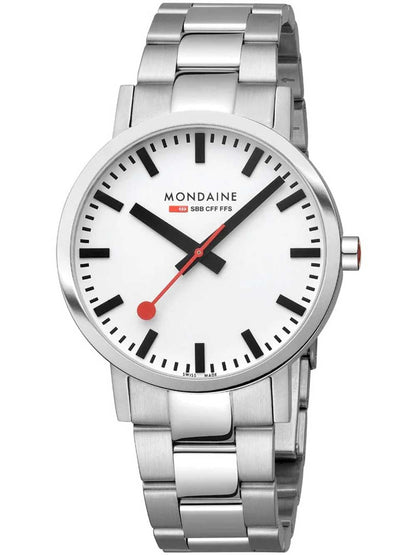 Mondaine Classic A660.30360.11SBJ Herrenuhr Silber • Saphirglas • Schweizer Quarzwerk