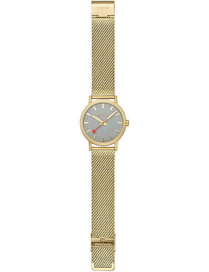 Mondaine Classic A660.30360.80SBM Herrenuhr Grau • Schweizer Quarzwerk • Mineralglas, Bild 2