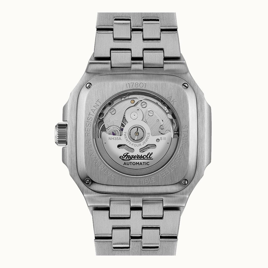 Ingersoll 1892 The Yield I17801 Herren Armbanduhr Blau • Automatikwerk • Mineralglas, Bild 5