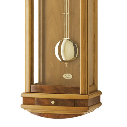AMS Regulator R2607/9 Zegar ścienny wiśnia • Mechanizm 8-dniowy • Mechanizm bicia Westminster