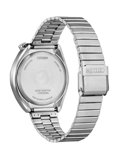 Citizen Analog Chronograph AN3660-73X Orologio da Uomo Argento • Funzione Cronografo • Cinturino in Acciaio Inossidabile