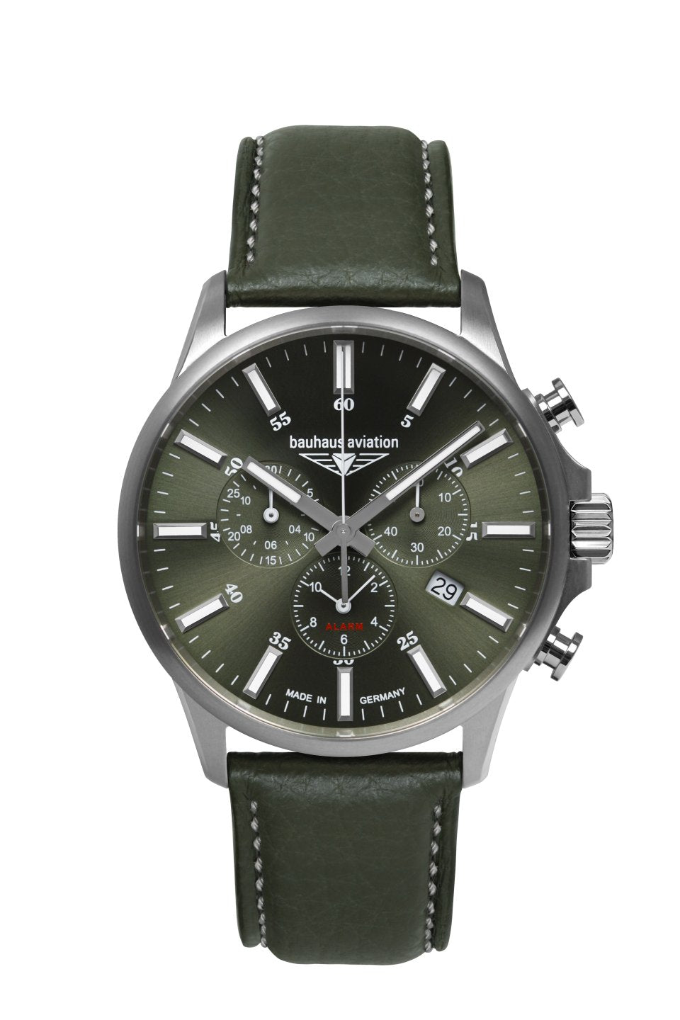 Bauhaus Aviation 2880-4 Herrenuhr • Saphirglas • Titangehäuse