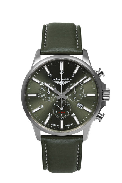Bauhaus Aviation 2880-4 Herrenuhr • Saphirglas • Titangehäuse
