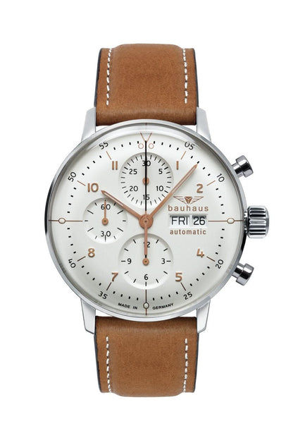 Bauhaus Dessau 2018-1 Herren Armbanduhr • Automatik Chronograph • Schweizer Sellita SW500