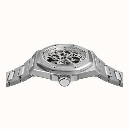 Ingersoll 1892 The Faller I17601 Herren Armbanduhr Grau • Automatikwerk • Mineralglas, Bild 3