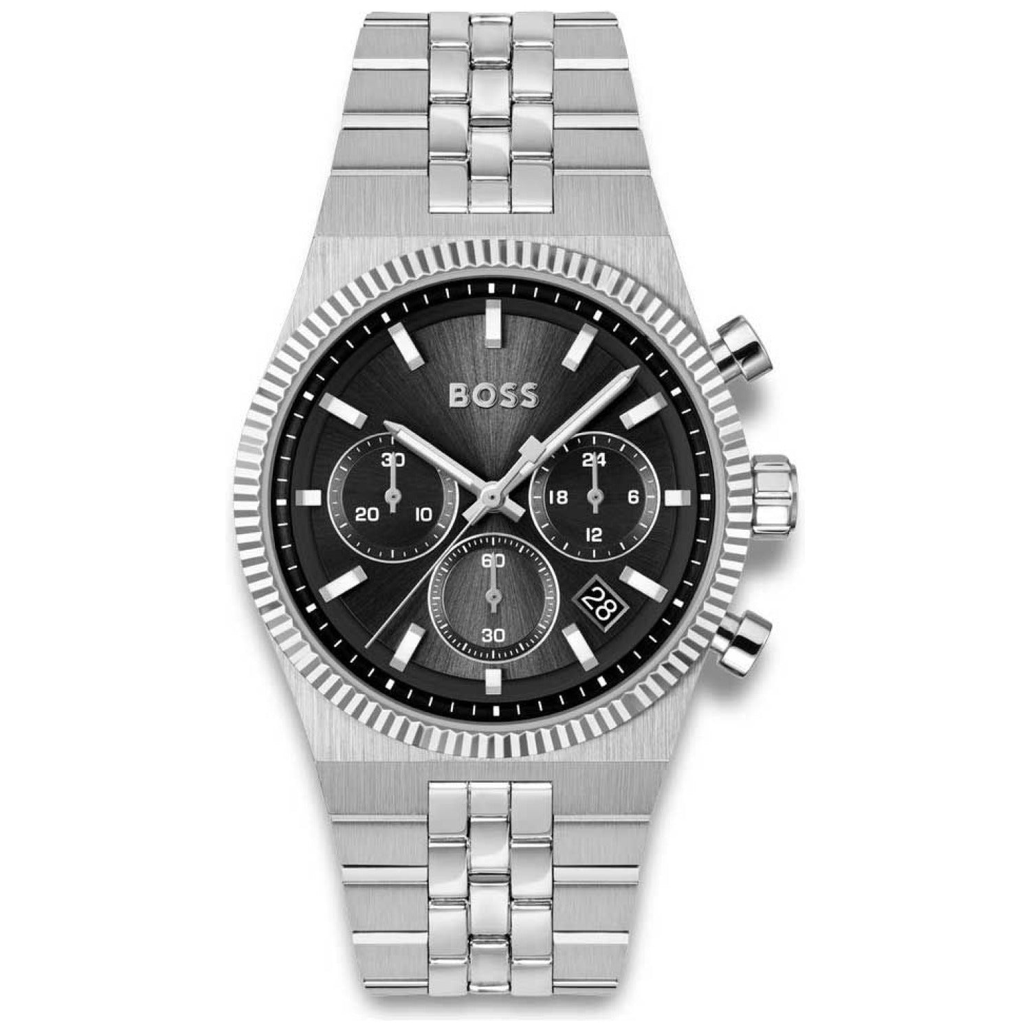 BOSS Candor Prime 1514307 Herrenuhr • Chronograph • Mineralglas