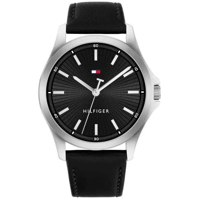 Tommy Hilfiger Bruce 1710668 Herrenuhr Schwarz • Mineralglas • Quarzwerk