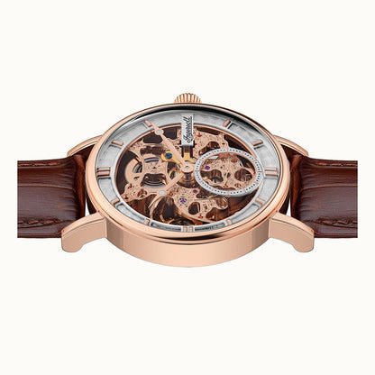 Ingersoll 1892 The Herald I00401B Herren Armbanduhr Roségold • Skelettwerk • Automatikwerk, Bild 4