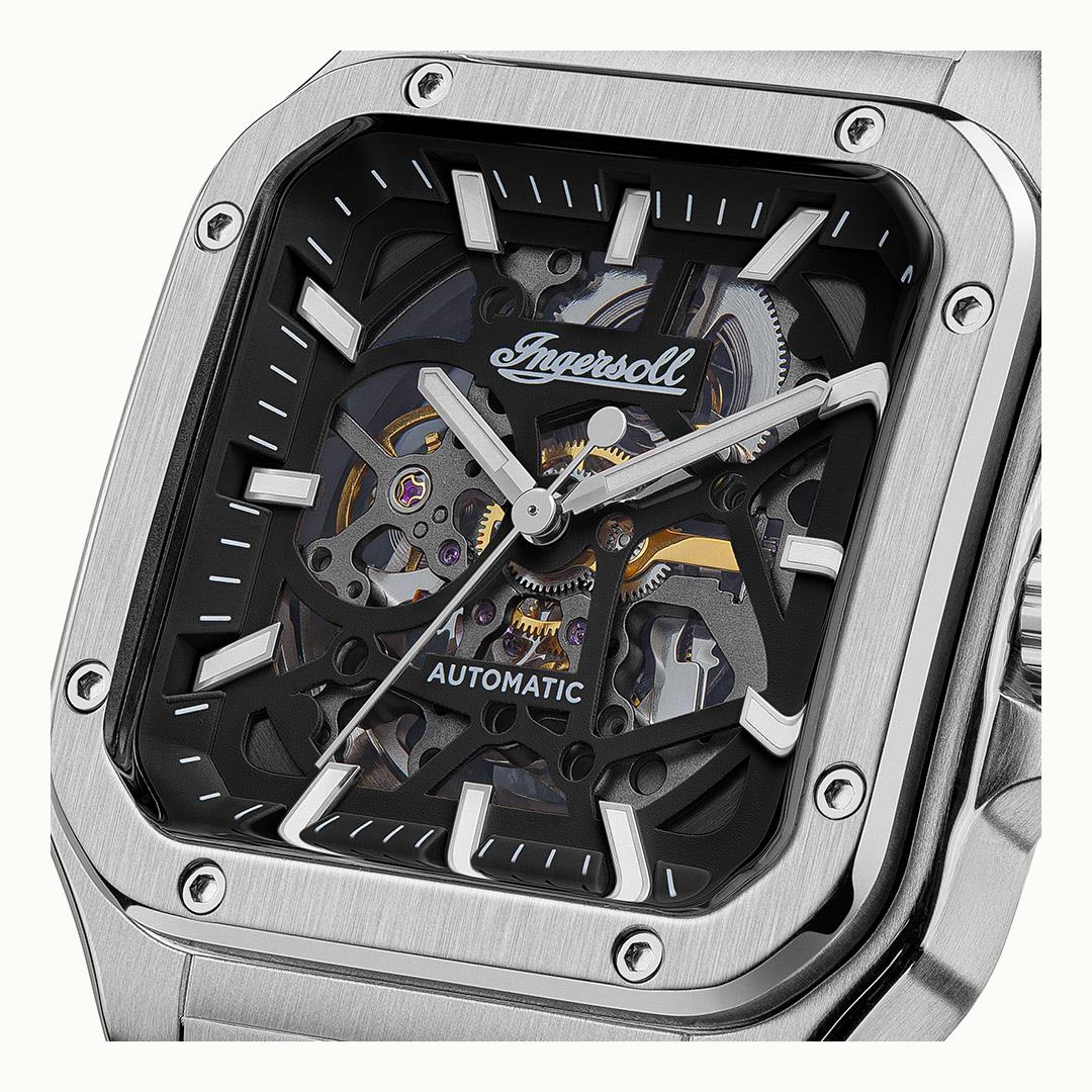Ingersoll The Ollie I14501 Herrenuhr Schwarz • Automatikwerk • Mineralglas, Bild 2