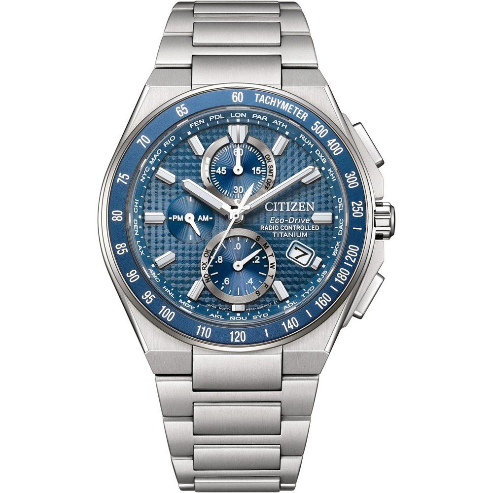Citizen Promaster Sky AT8396-59L Herren • Funk-Solar-Chronograph • Saphirglas