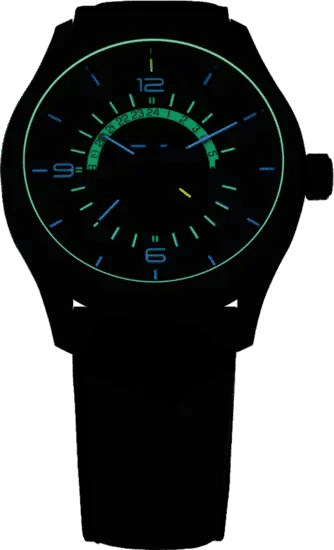 Traser H3 P59 Aurora GMT 107231 Herrenuhr Anthrazit • Trigalight & Super-LumiNova • Saphirglas, Bild 4