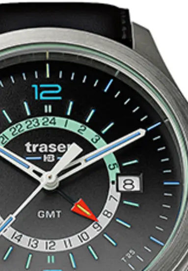 Traser H3 P59 Aurora GMT 107231 Herrenuhr Anthrazit • Trigalight & Super-LumiNova • Saphirglas, Bild 6