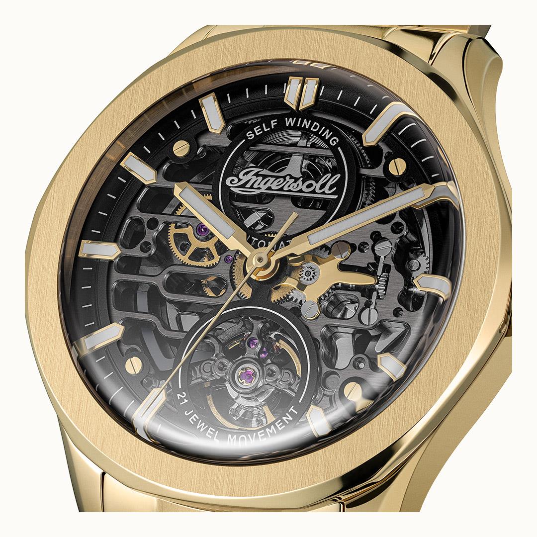 Ingersoll Bronc I16702 Herrenuhr • Automatikwerk • Mineralglas, Bild 2