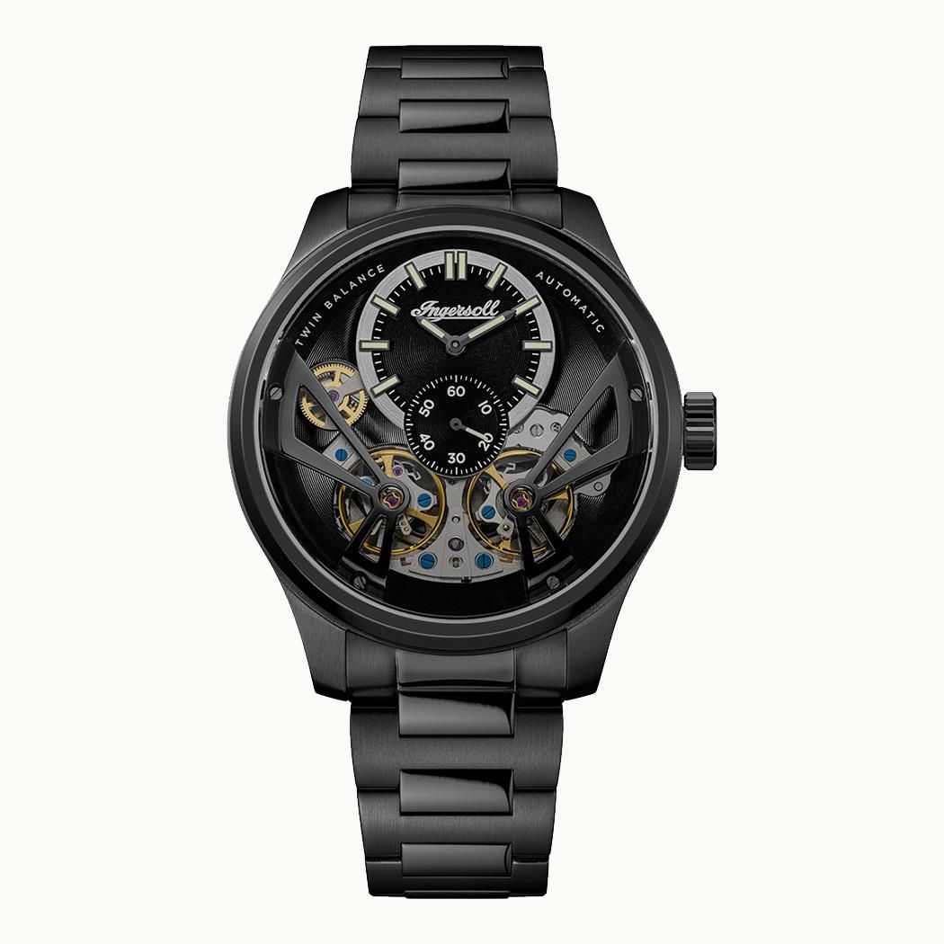 Ingersoll The Naismith I16102 Herrenuhr • Automatikwerk • Kratzfestes Mineralglas