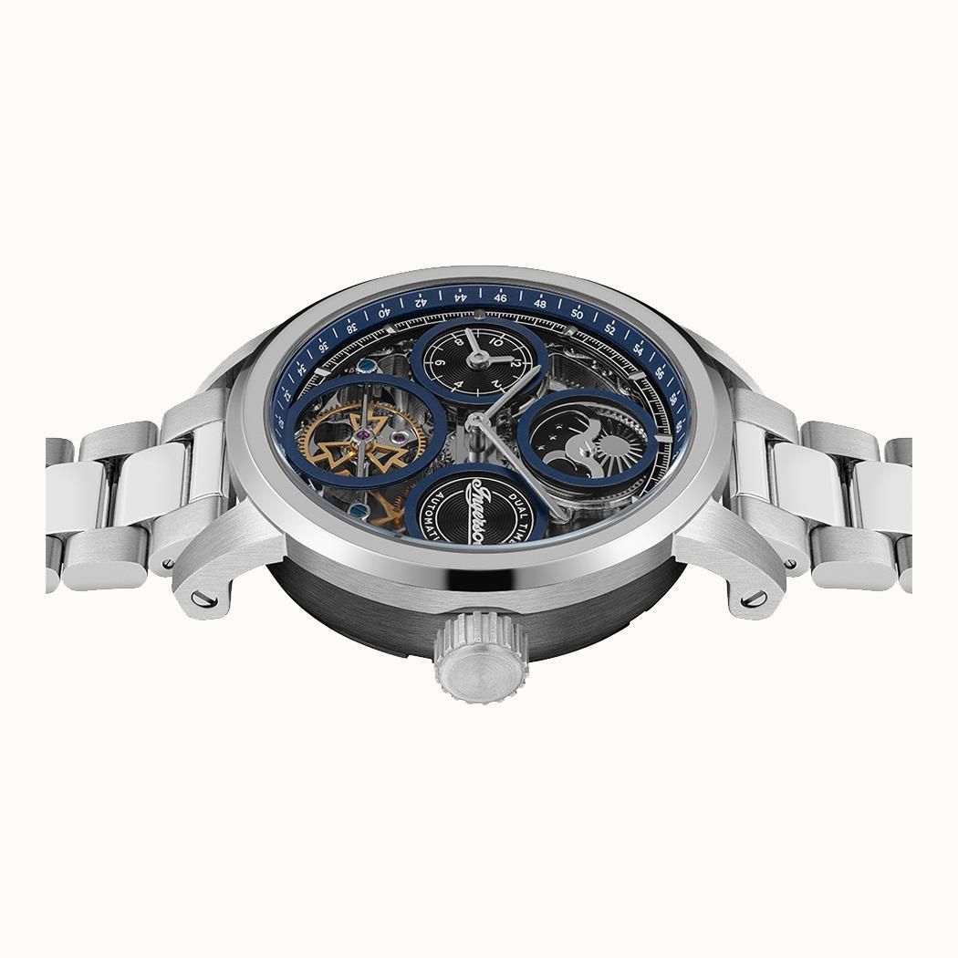 Ingersoll The Arc I16003 Herrenuhr • Automatikwerk • Blau Skelett-Zifferblatt, Bild 3