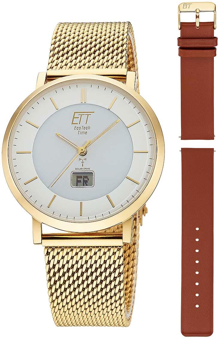 Orologio da uomo Eco Tech Time Atacama EGS-11623-11MS • Movimento radiocontrollato solare • Set cinturini intercambiabili incluso