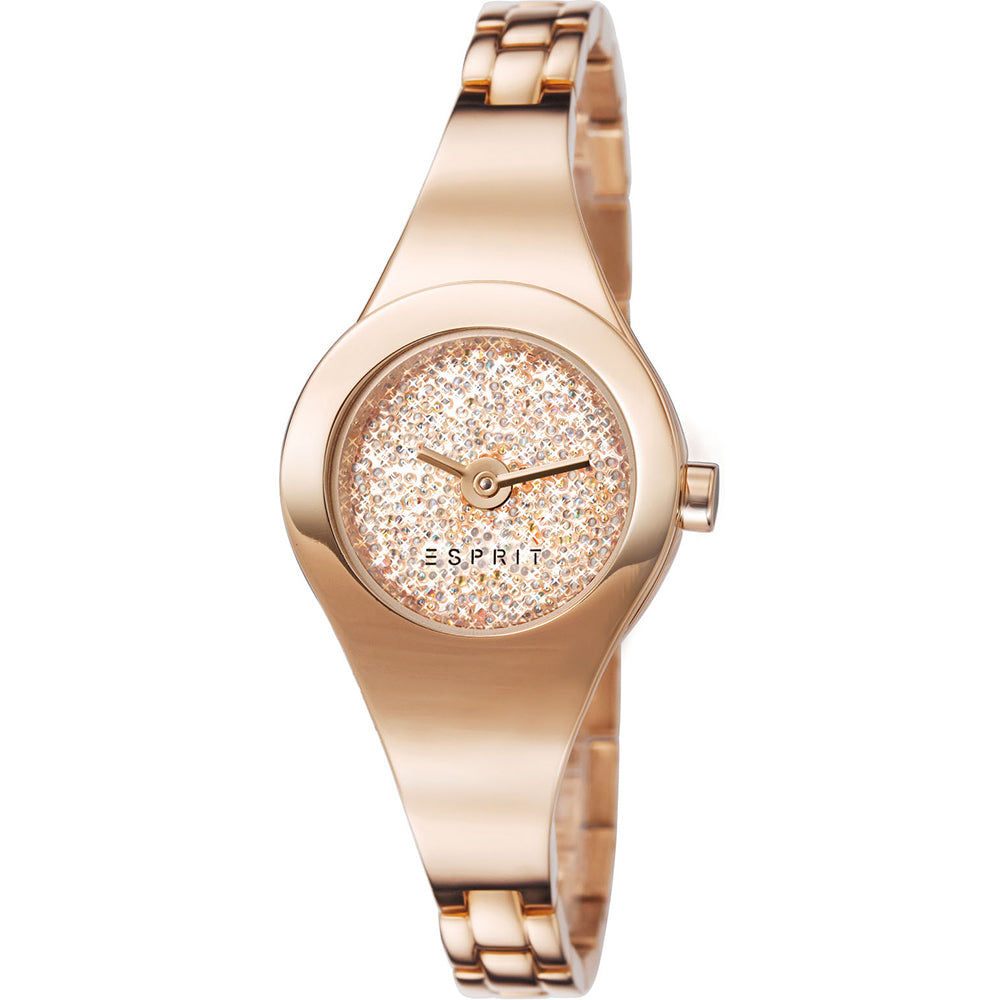 Esprit Lilith Dazzle ES107252003 Damen • Kristall-Zifferblatt • Roségold Edelstahlarmband