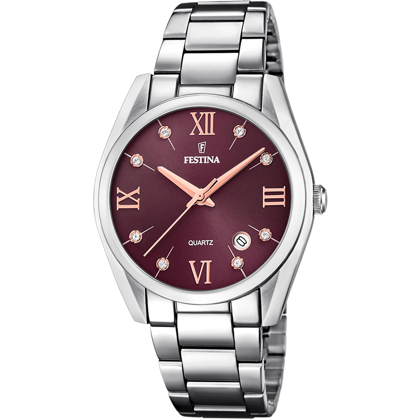 Festina Boyfriend Collection F16790/E Damenuhr Lila • Quarzwerk Miyota • Mineralglas