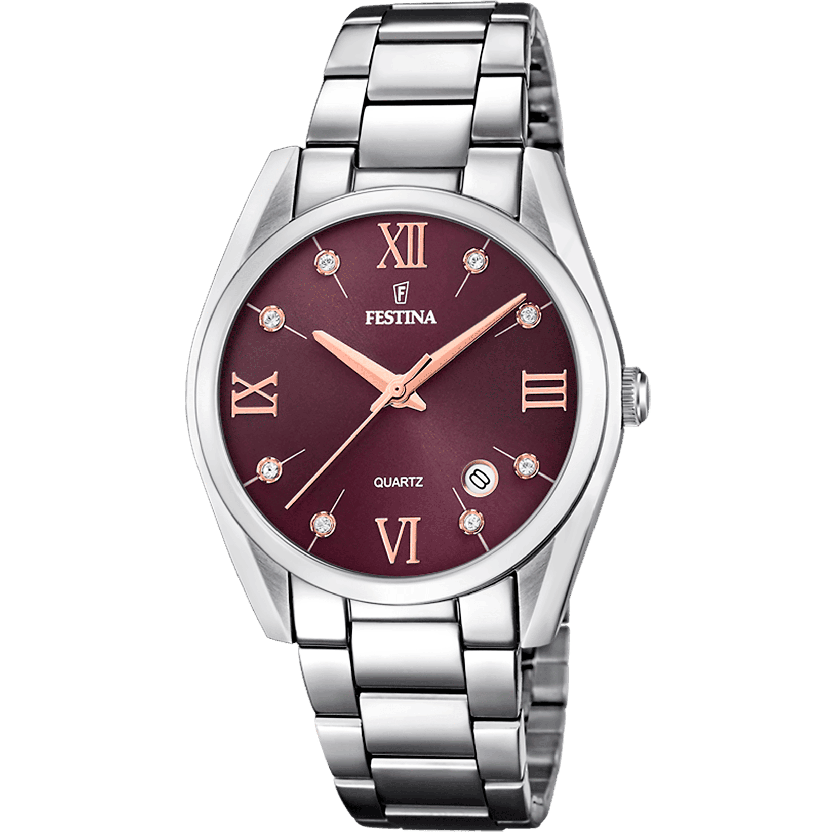 Festina Boyfriend Collection F16790/E Damenuhr Lila • Quarzwerk Miyota • Mineralglas