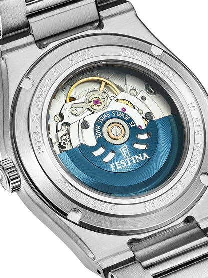 Festina Rivé F20028/1 Herrenuhr • Automatikwerk Swiss Made • Saphirglas, Bild 3