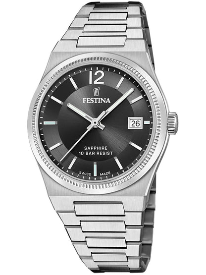 Festina Rivé F20035/6 Damenuhr • Saphirglas • Swiss Made Quarzwerk