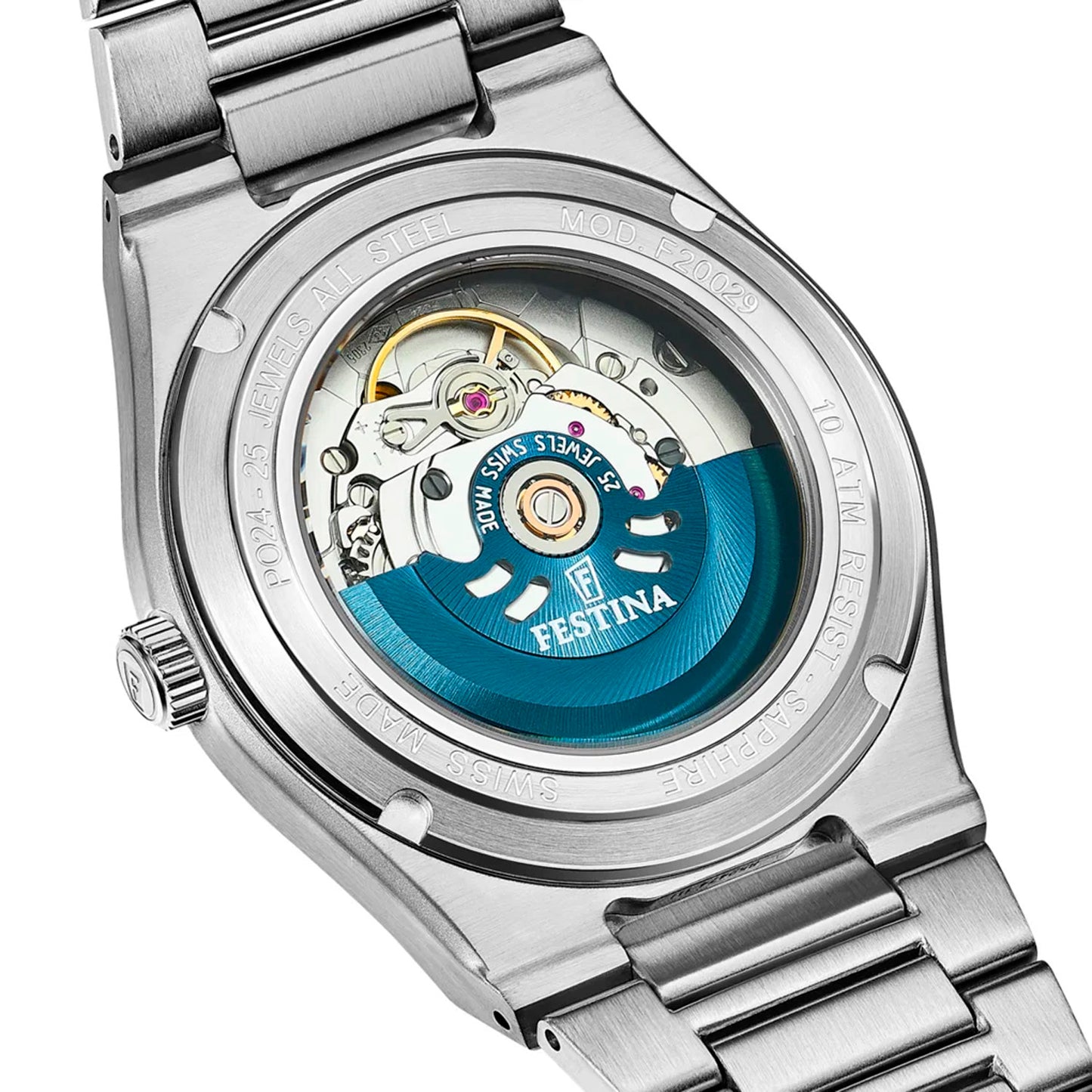 Festina Rivé F20053/5 Herren • Automatikwerk • Saphirglas, Bild 2