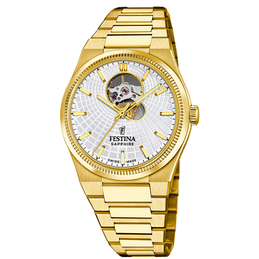 Festina Rivé F20062/1 Herren • Automatikwerk Swiss Made • Saphirglas