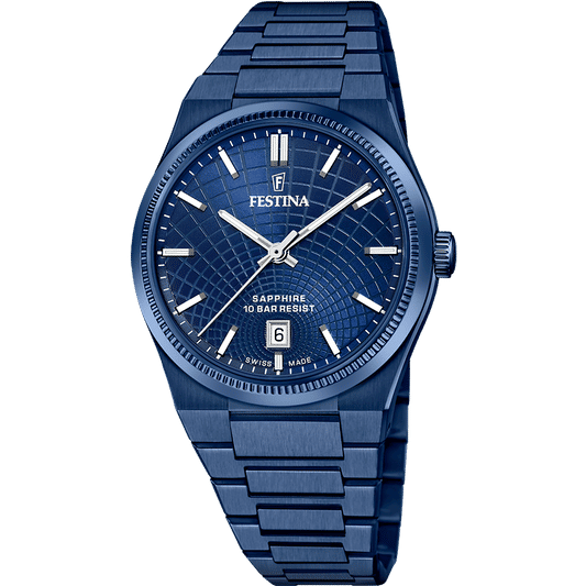Festina Rivé F20078/1 Herrenuhr • Saphirglas • Automatikwerk Swiss Made