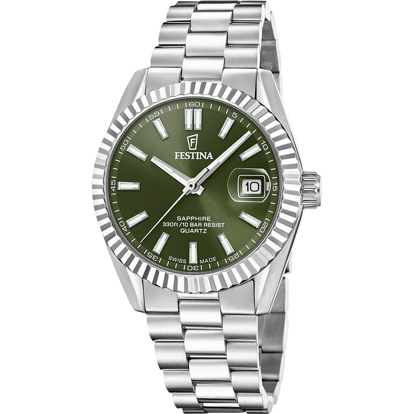 Festina F20084/C Herrenuhr • Saphirglas • Swiss Made