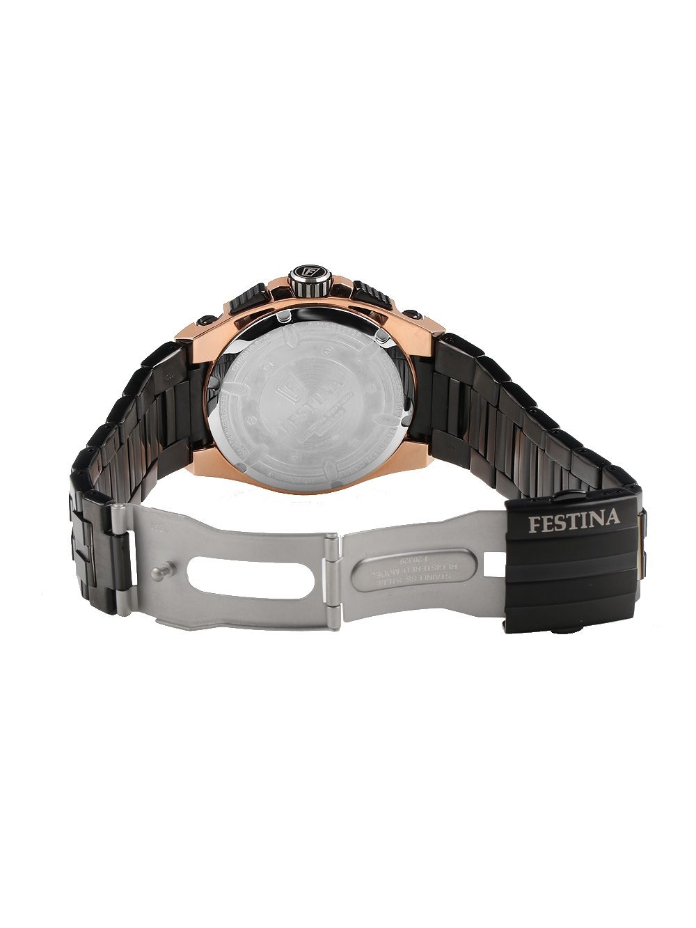 Festina Chrono Bike F20329/1 Herrenuhr Schwarz • Chronograph mit Wechselarmband • Mineralglas, Bild 5