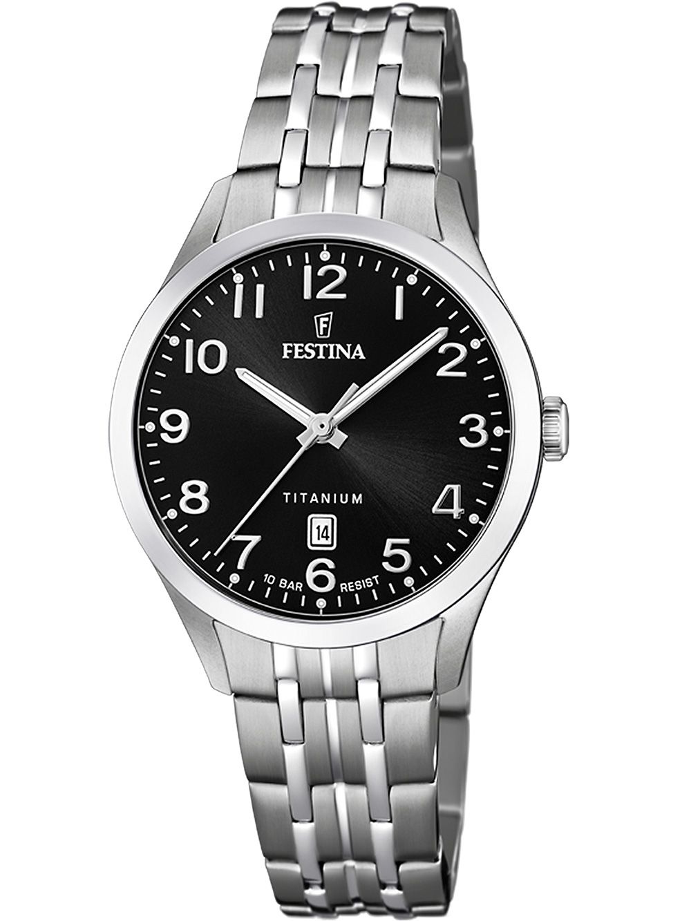 Festina Titanium F20468/3 Damen Armbanduhr • Mineralglas • 10 ATM wasserdicht