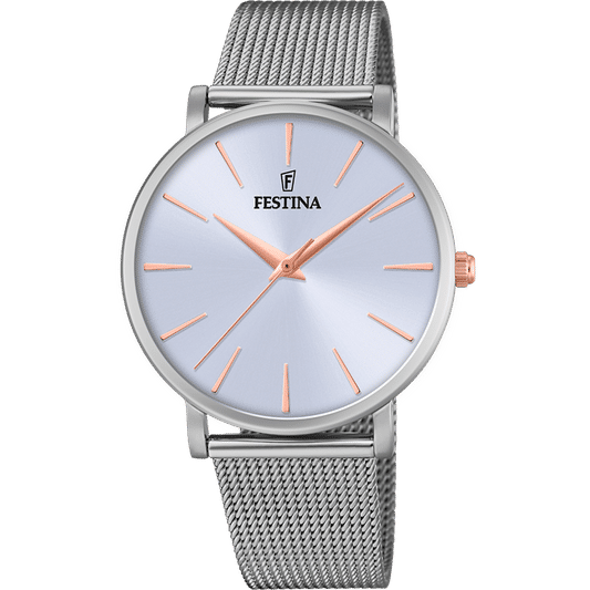 Festina Boyfriend Collection F20475/3 Damenuhr Blau • Mineralglas • Quarzwerk