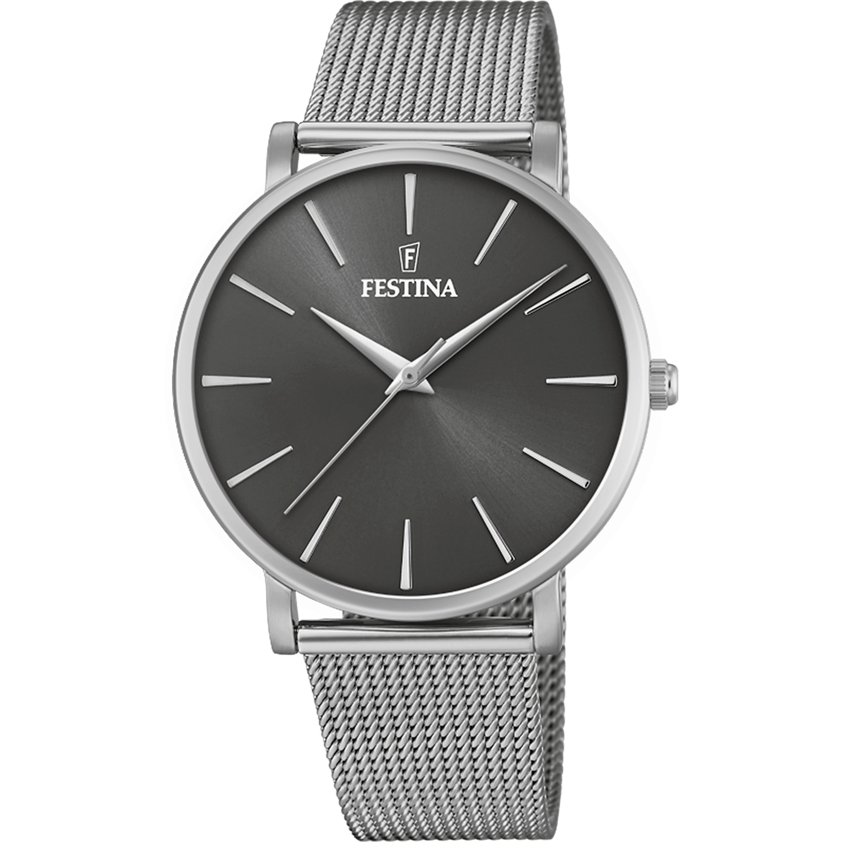 Festina Boyfriend F20475/4 Damenuhr Schwarz • Mineralglas • Edelstahlgehäuse