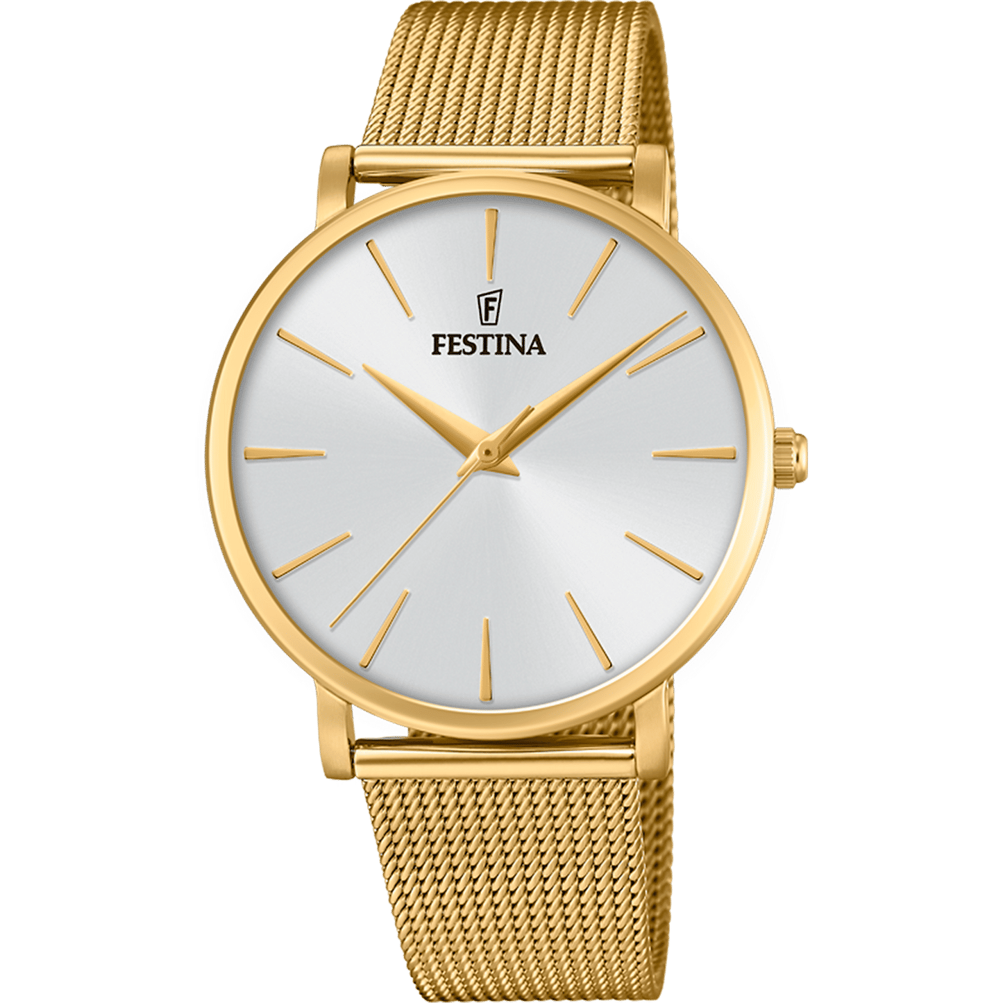 Festina Boyfriend F20476/1 Damenuhr Weiß • Mineralglas • Quarzwerk
