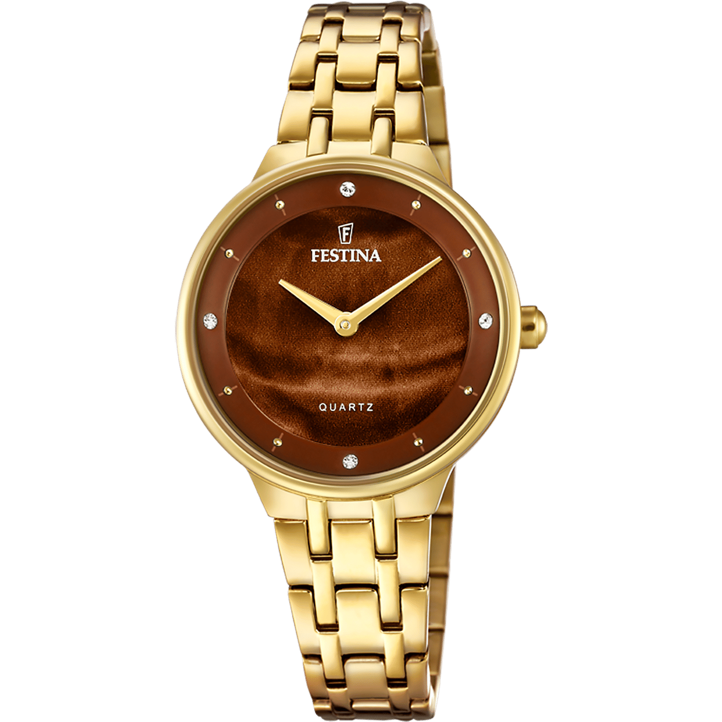 Festina Mademoiselle F20601/C Damenuhr Schwarz • 30mm Gehäuse • 5 ATM Wasserdichtigkeit