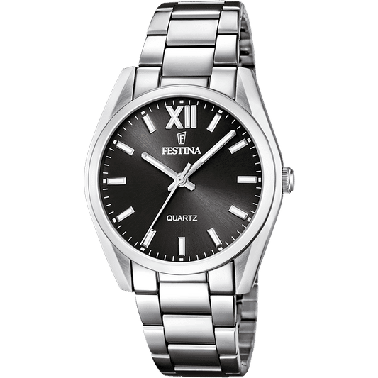 Festina Alegría F20622/6 Damenuhr Schwarz • Quarzwerk Miyota • Edelstahlgehäuse
