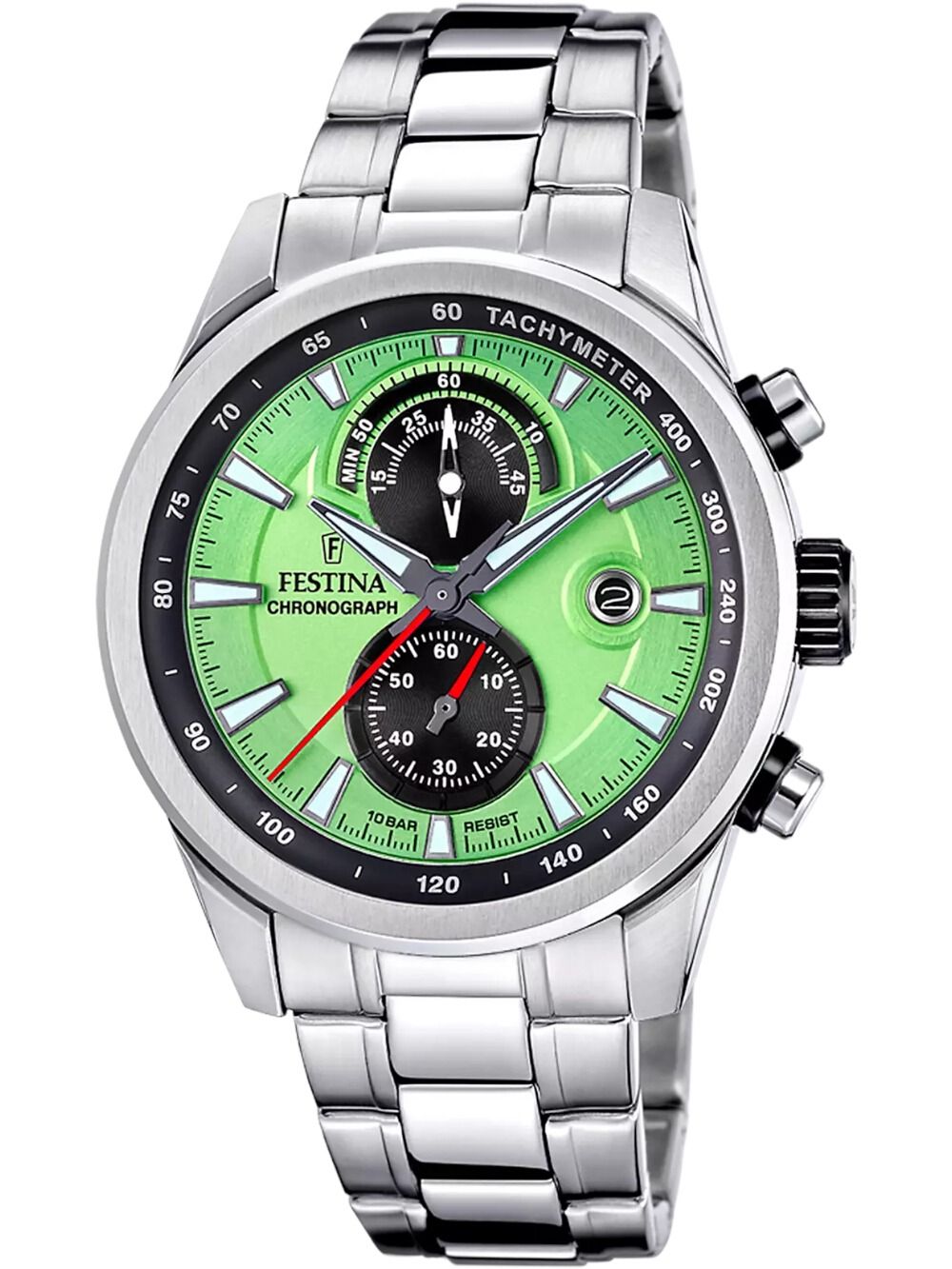 Festina Timeless Chronograph F20694/3 Herren • Miyota OS11 Quarzwerk • Tachymeter-Lünette