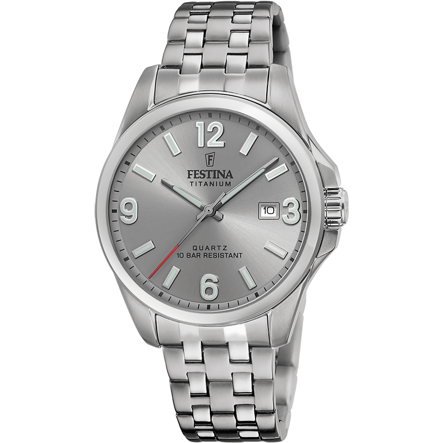 Festina F20696/2 Herrenuhr • Titanium • 10 ATM