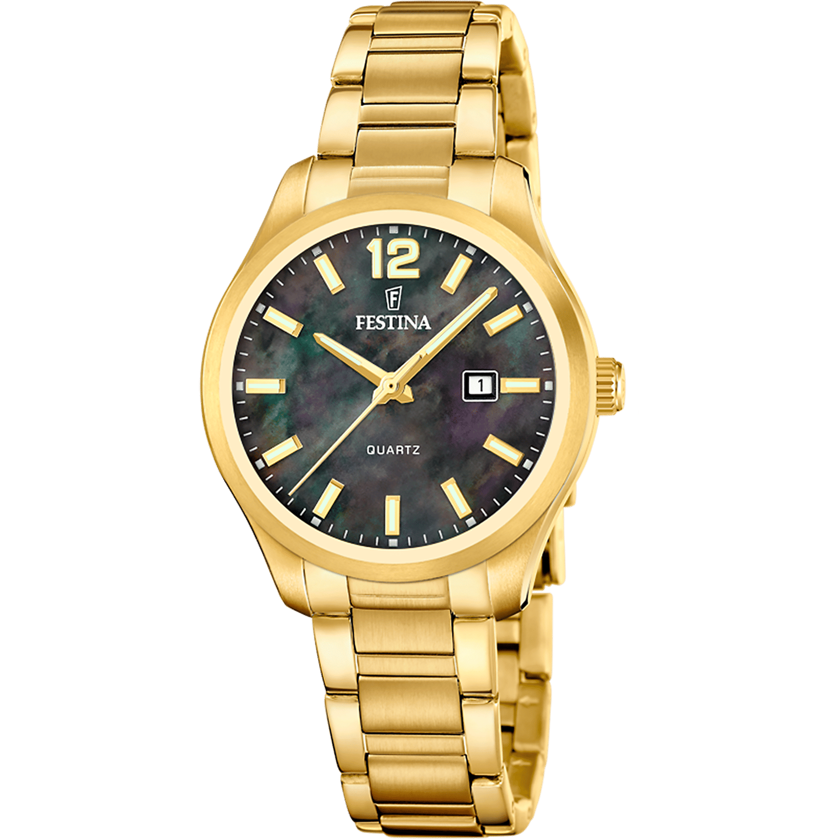 Festina F20741/2 Damen Armbanduhr Schwarz • Mineralglas • Quarzwerk MIYOTA 2015