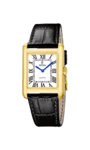 Festina On The Square F20772/2 Herrenuhr Gold • Quarzwerk • Lederarmband, Bild 4