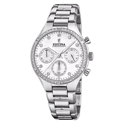 Festina Boyfriend F20401/1 Damklocka • Kronograf • Mineralglas