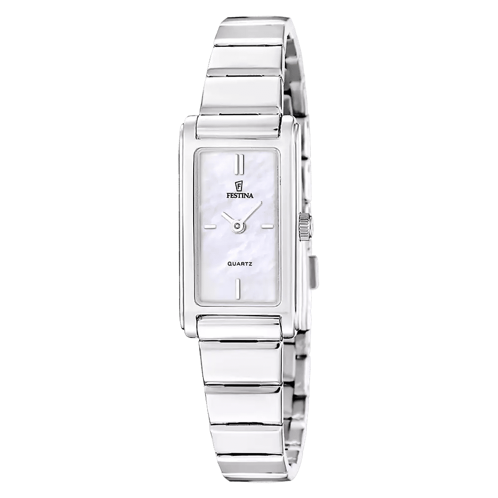 Festina Mademoiselle F20767/1 Damklocka • Mineralglas • Armband i Rostfritt Stål