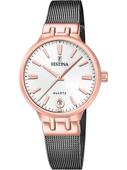 Festina Mademoiselle F20717/1 Damen • Saphirglas • Milanaise-Armband