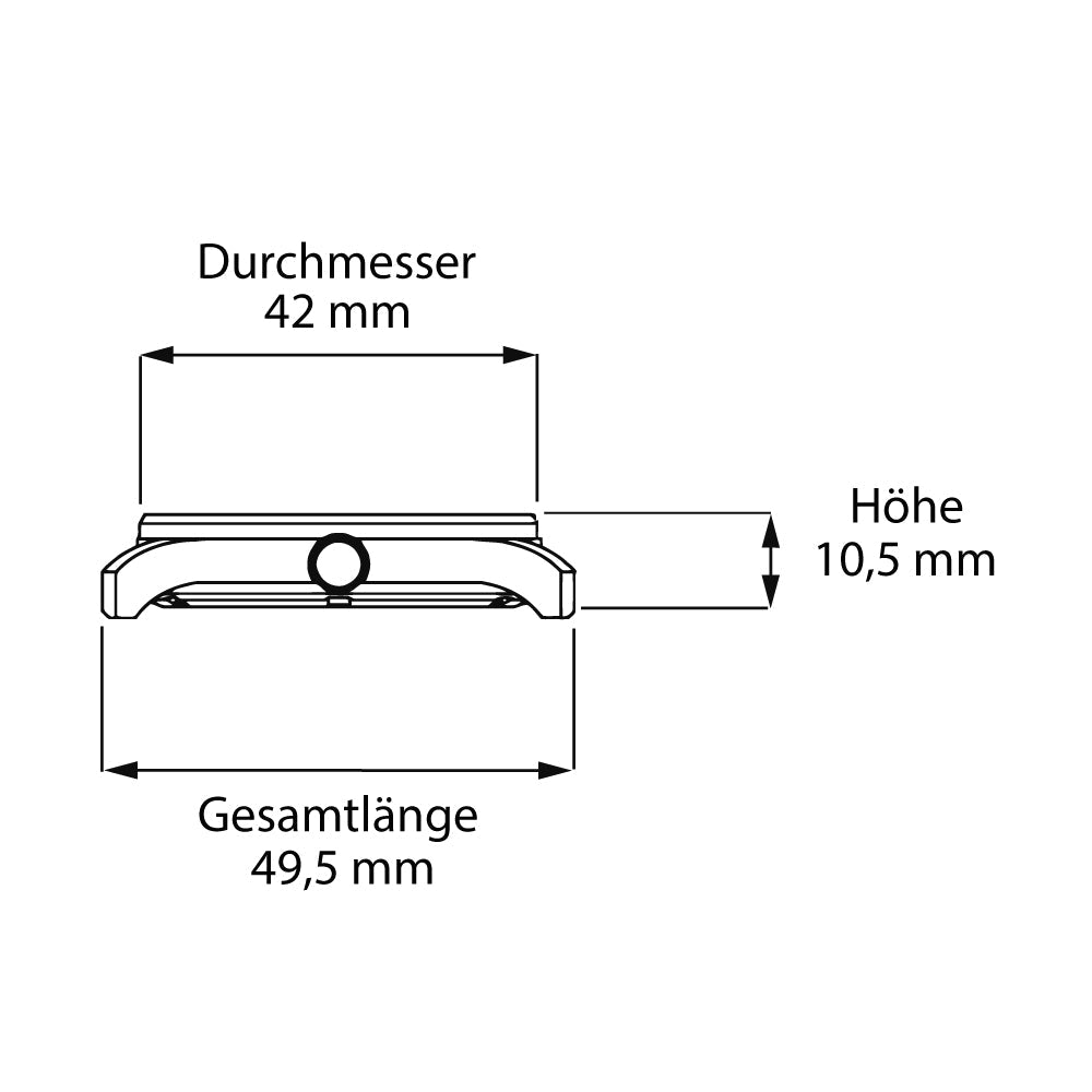 Messerschmitt M-35Q-SL Herren Armbanduhr • Schweizer Ronda Quarzwerk • Leuchtzeiger, Bild 3