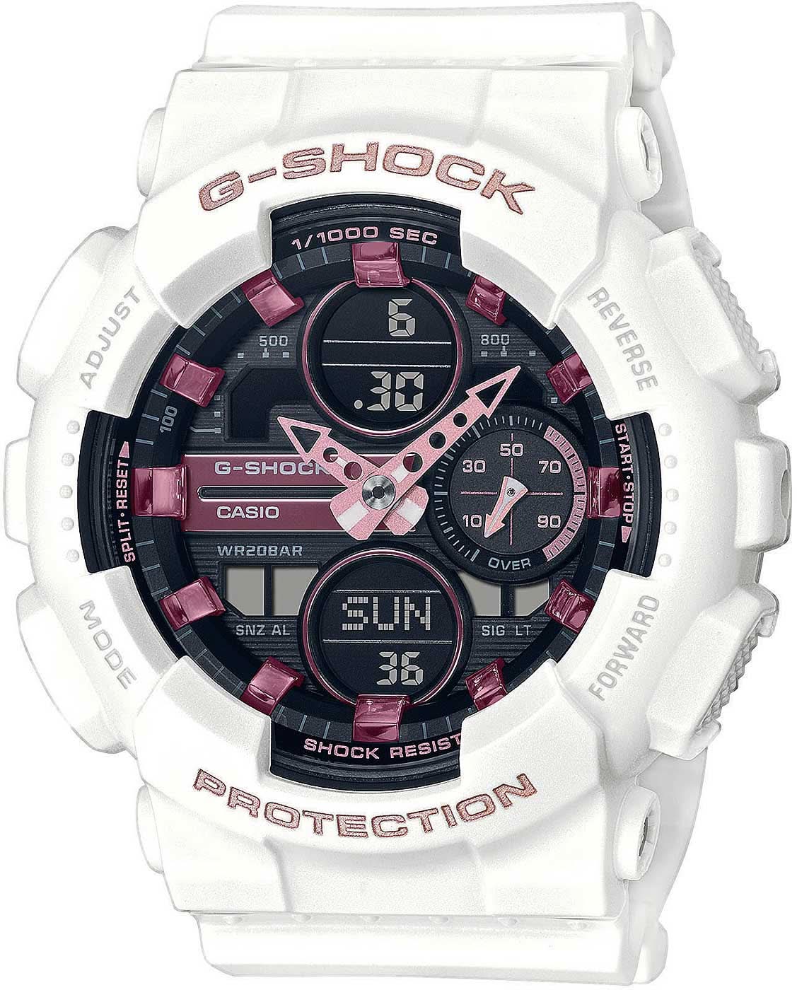 Orologio da donna Casio G-Shock GMA-S140M-7AER • Estrema resistenza agli urti • Impermeabile fino a 20 Bar
